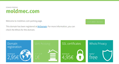 Desktop Screenshot of moldmec.com
